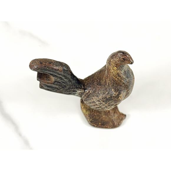 Cast Iron Rooster Chicken Hen Beer Bottle Opener 3 1/4" Animal Figurine 90s Vtg - Picture 9 of 12